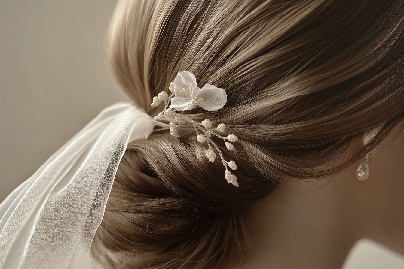 chignon mariée