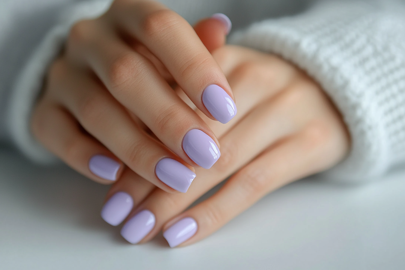 couleur vernis lilas