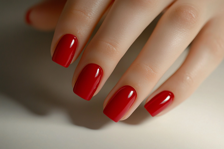 couleur vernis rouge