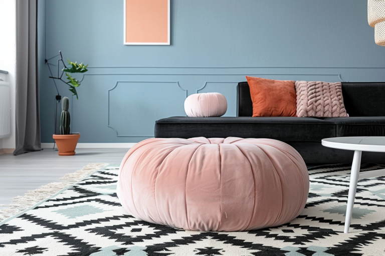 nettoyer pouf non déhoussable salon