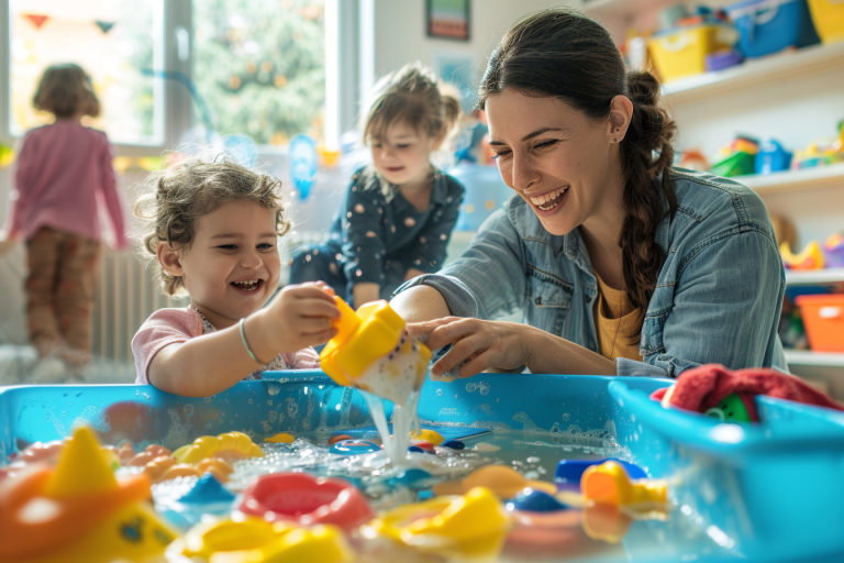 nettoyer jouets pour enfants