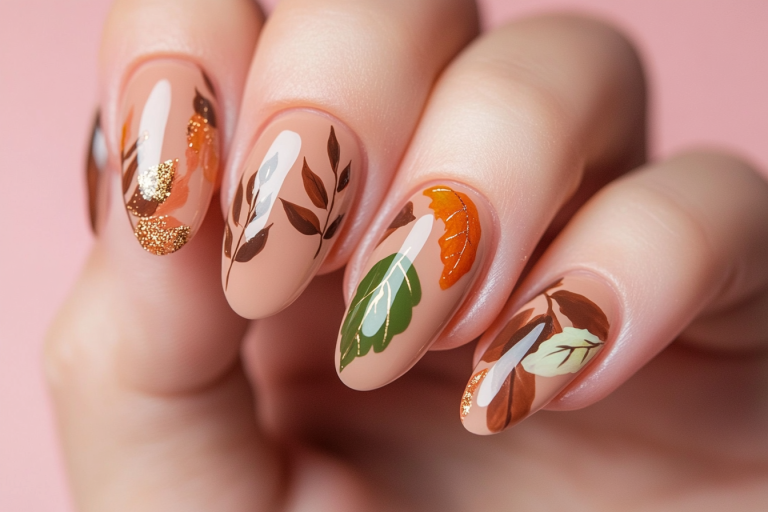 nail art automne