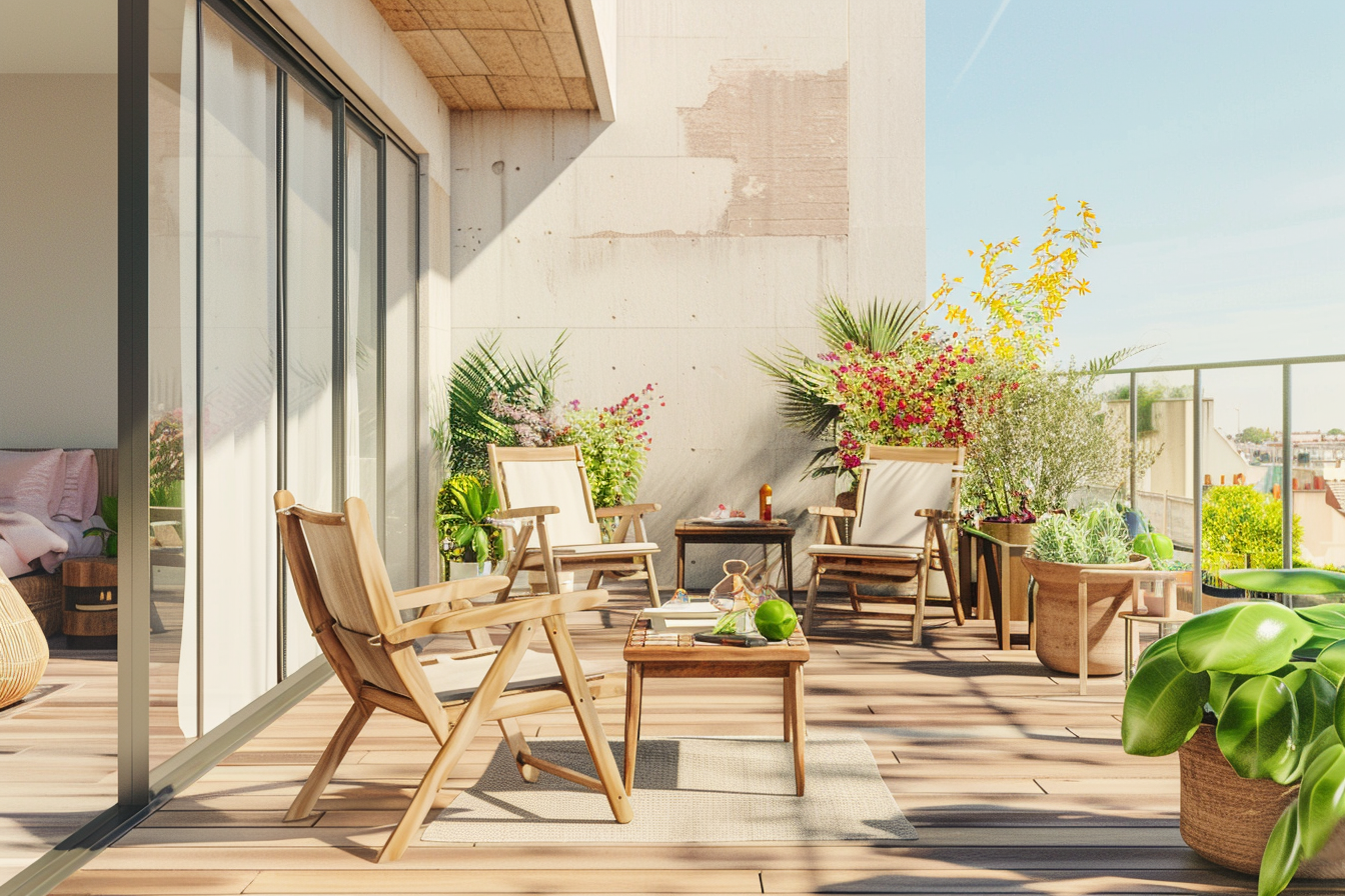 mobilier exterieur bois