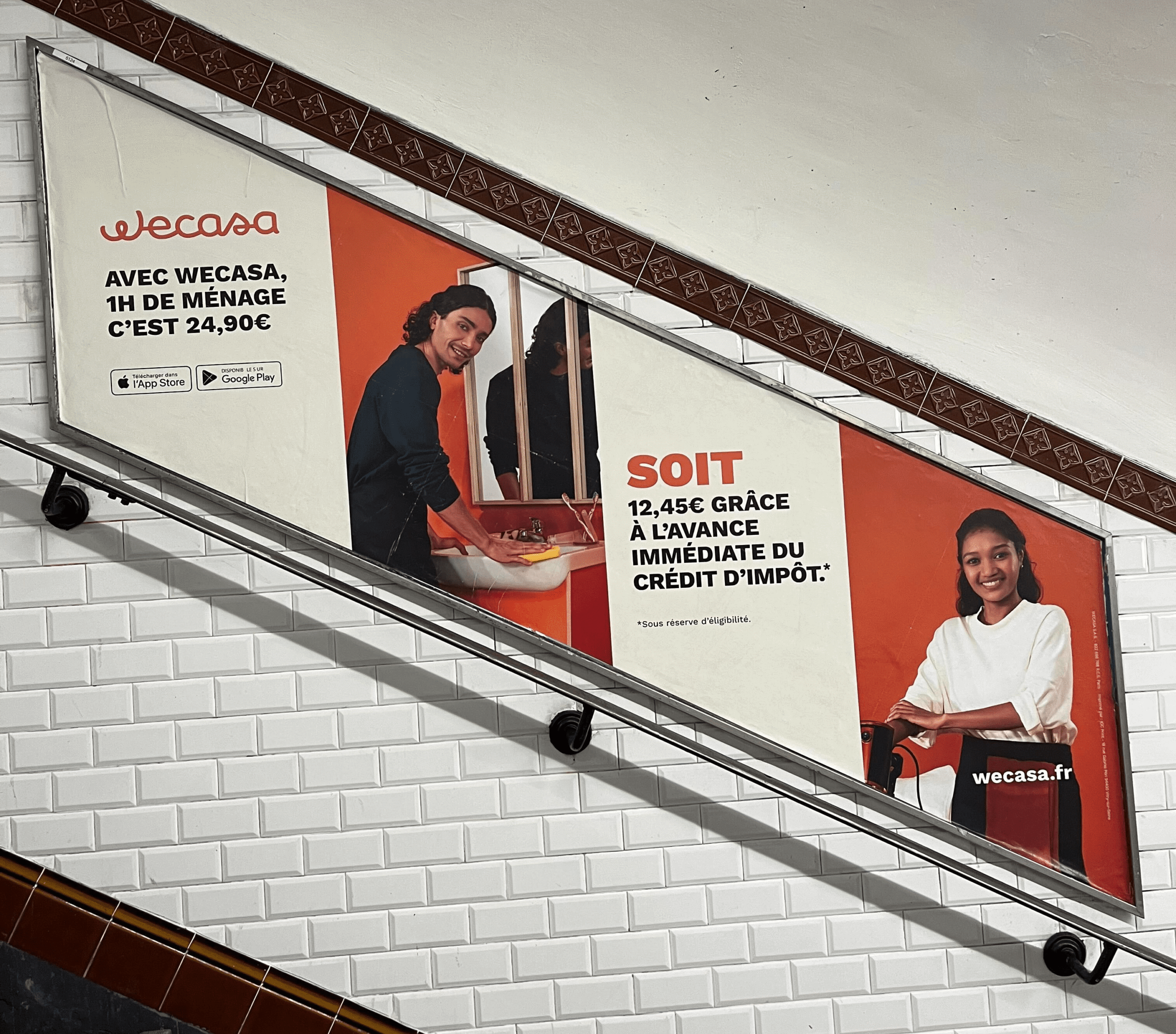 photo campagne metro