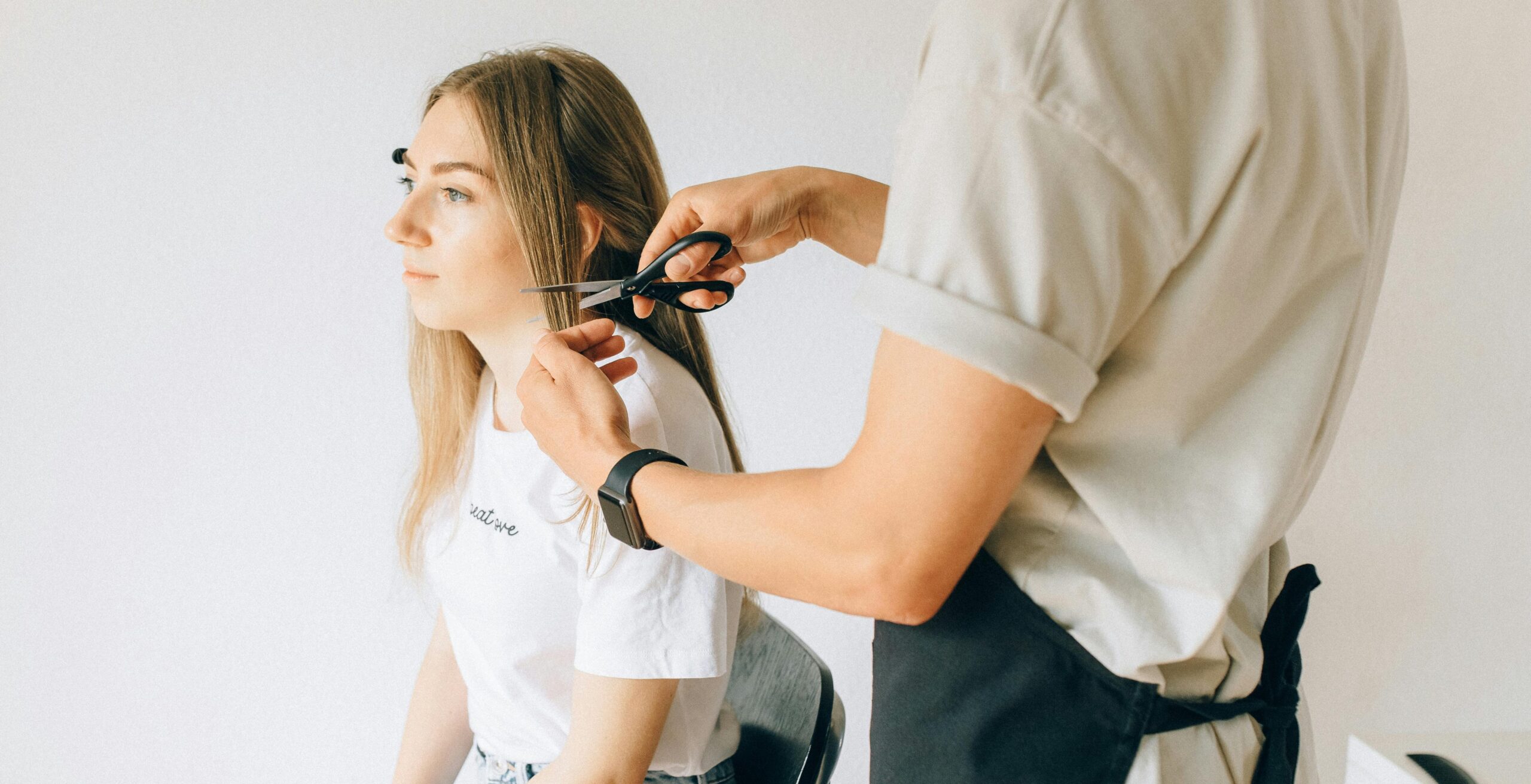 coupe cheveux longs domicile