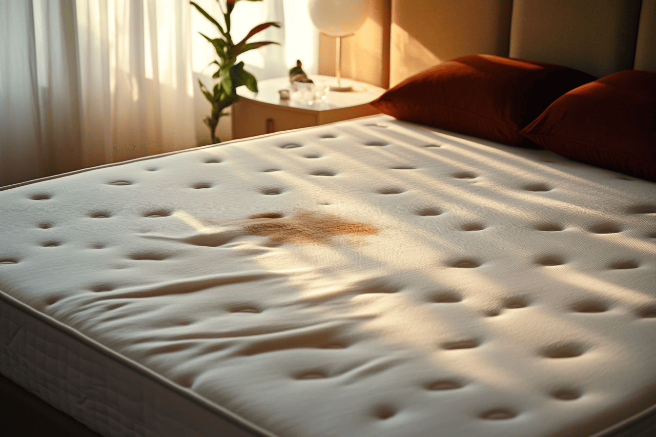 enlever une tache de sang sur un matelas