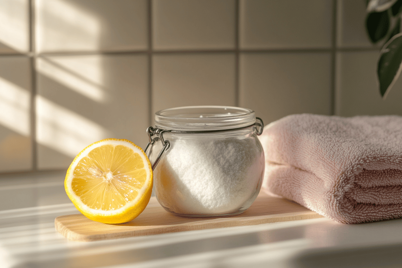 produit naturel nettoyage carrelage salle de bain