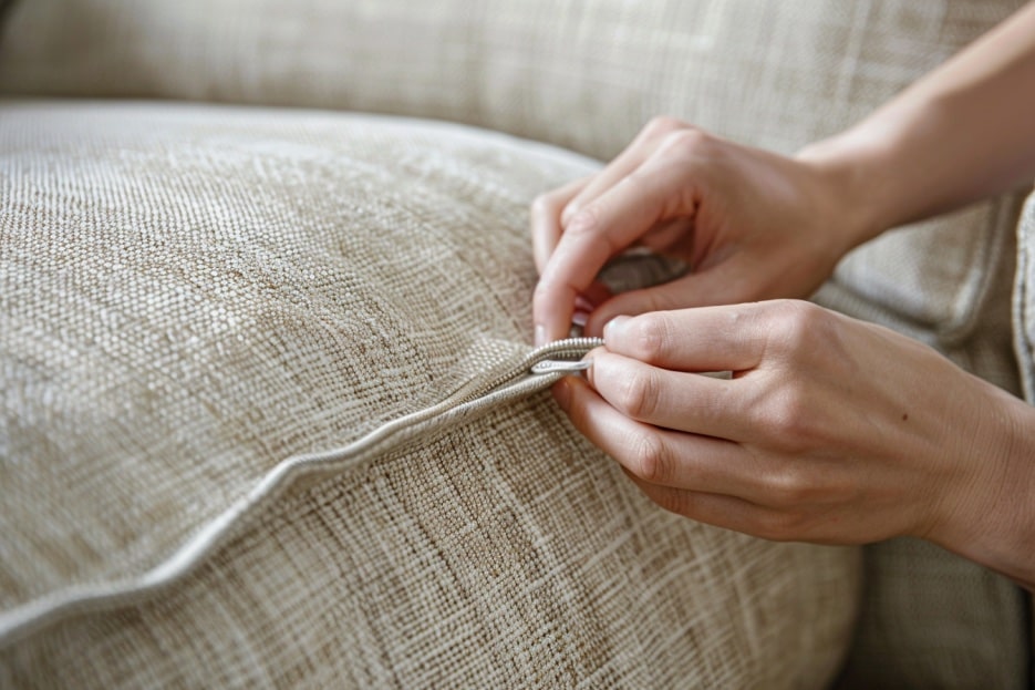 nettoyer housse canapé