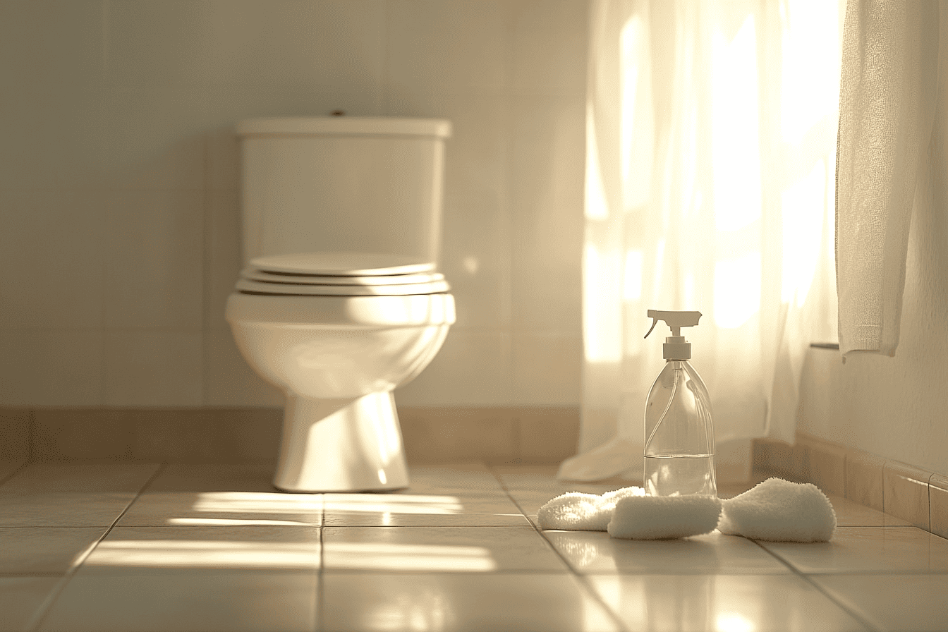 nettoyer lunette wc jaune