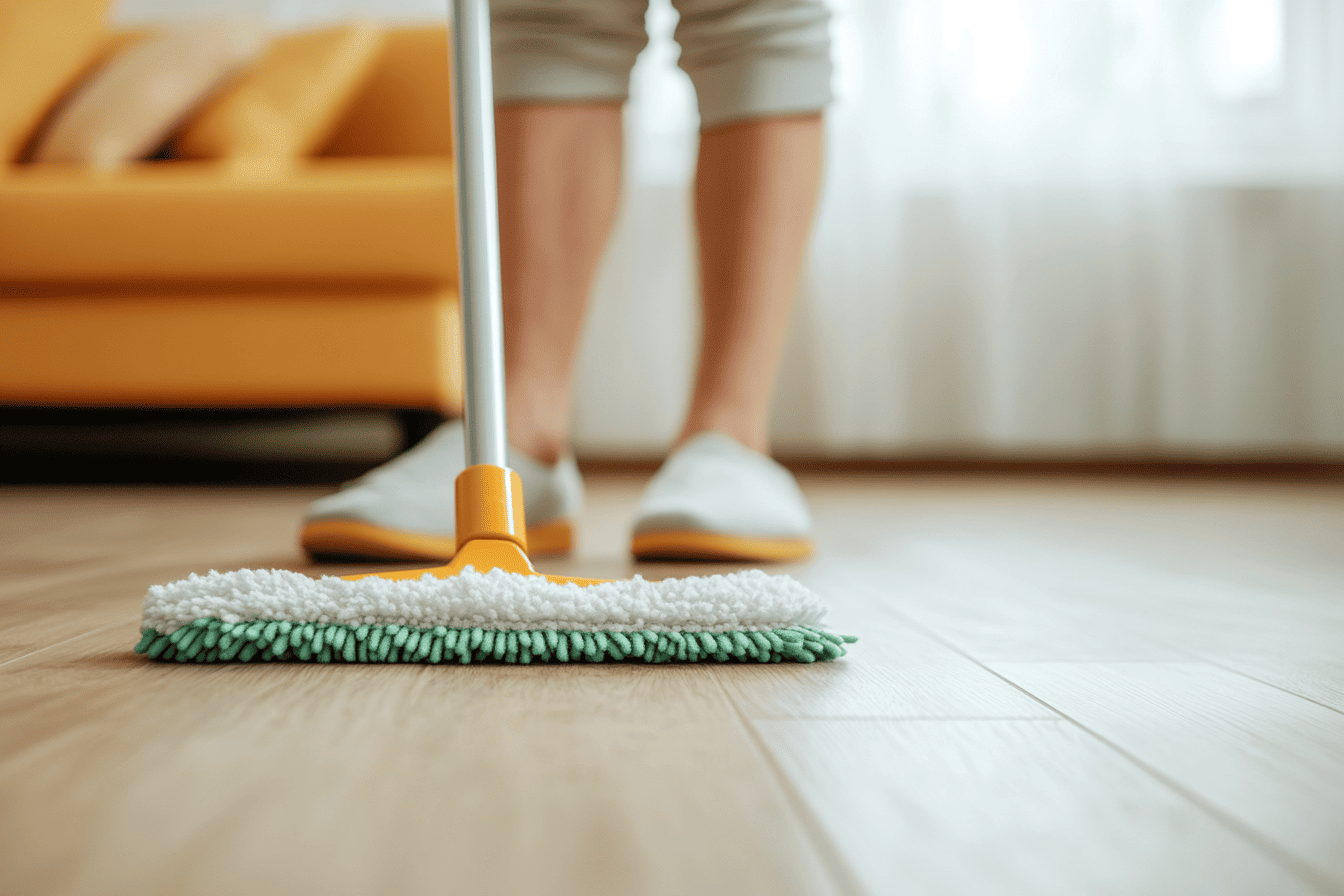 Nettoyer le parquet stratifié