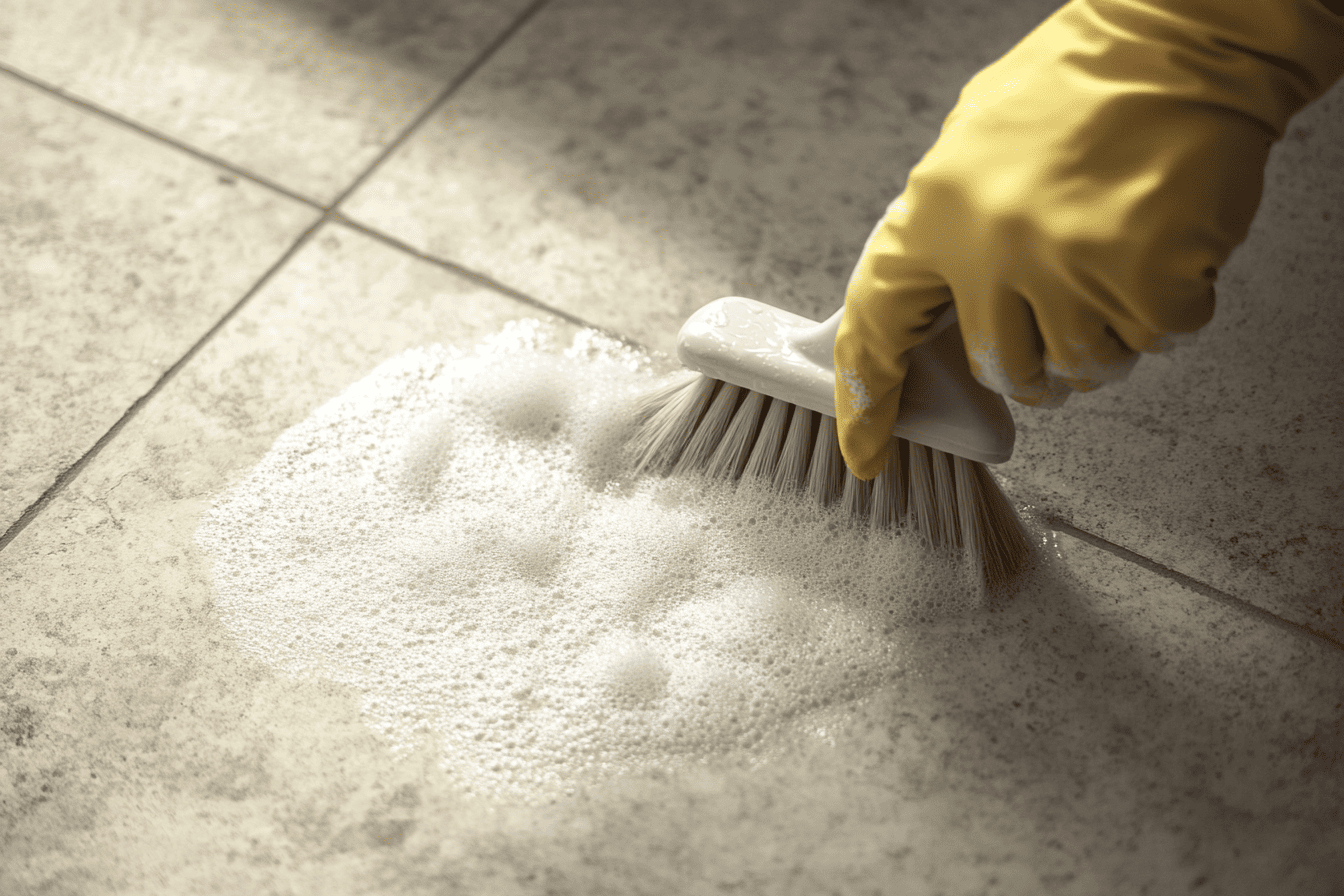 Nettoyer carrelage en grès cérame