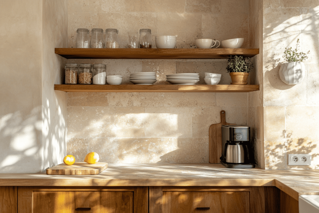 nettoyer travertin cuisine