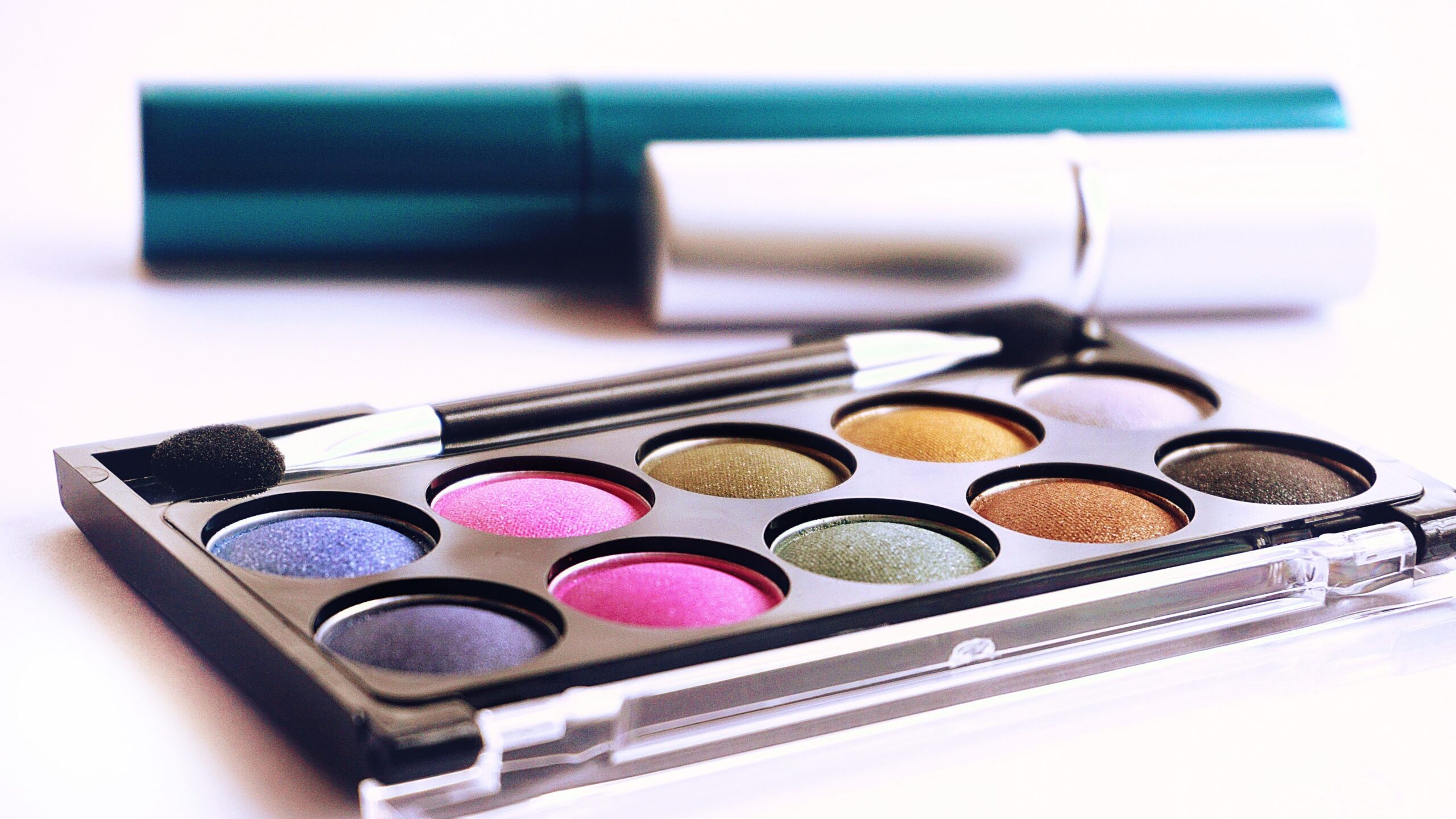 une palette de maquillage
