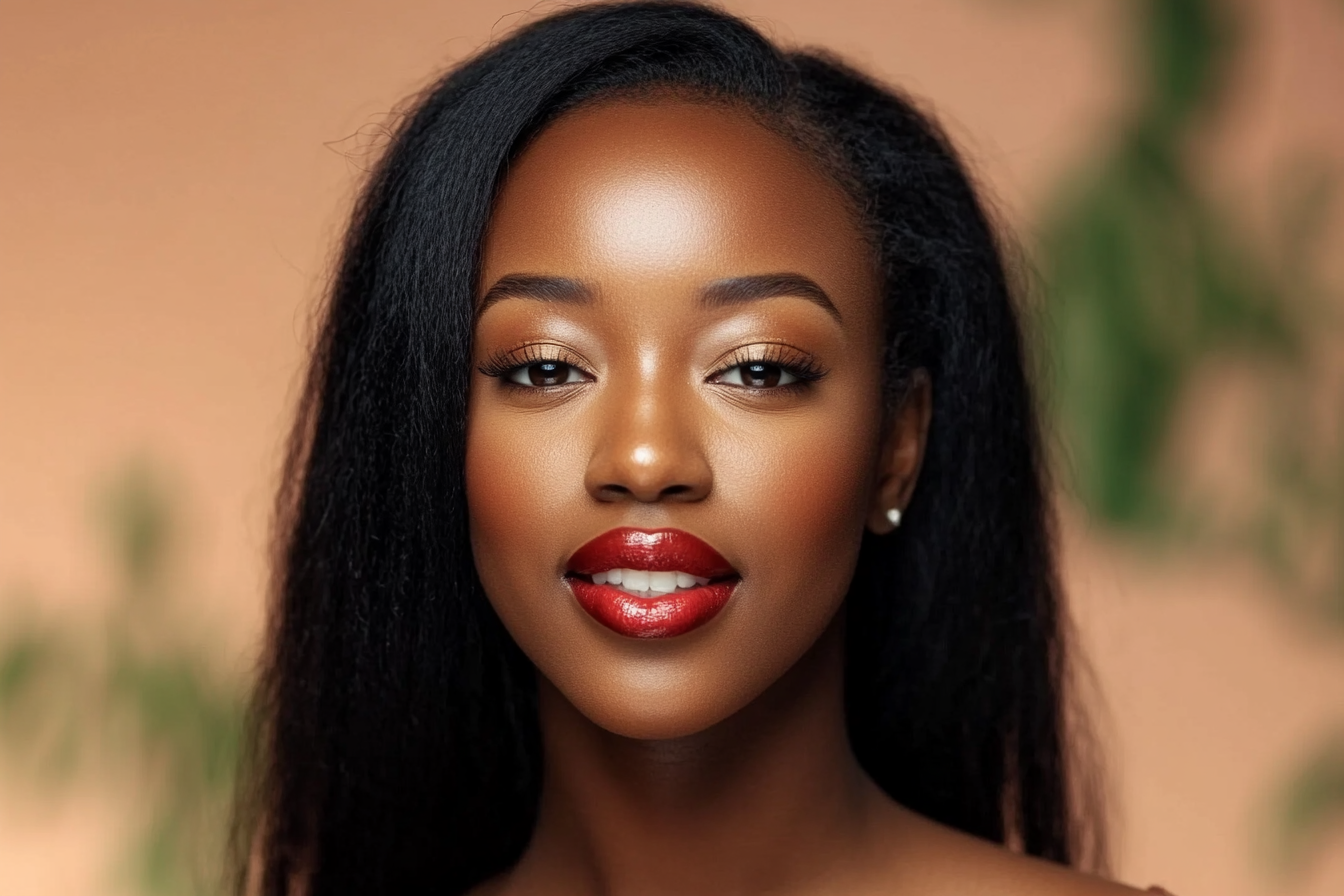 rouge à levres peau noire