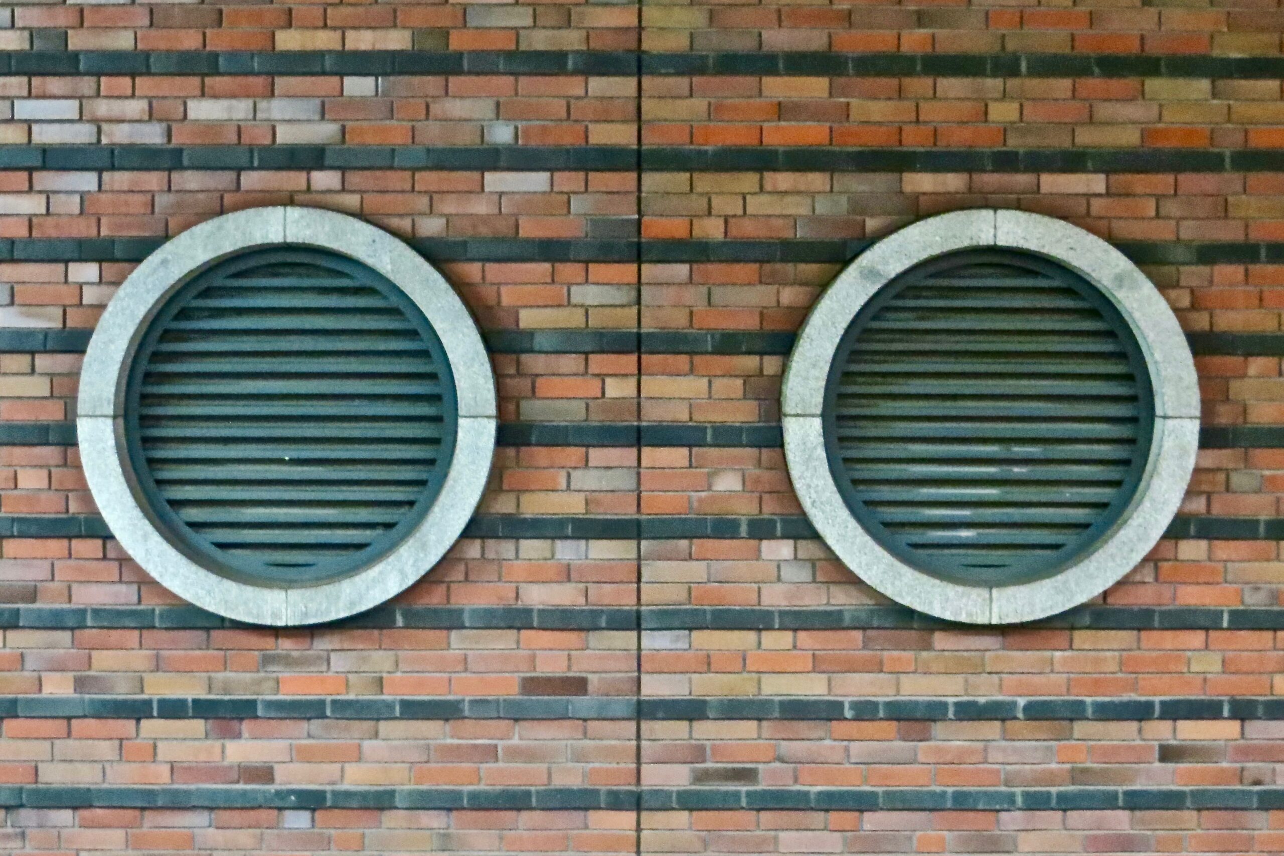 deux bouches d'aération